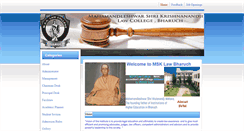 Desktop Screenshot of msklaw.org